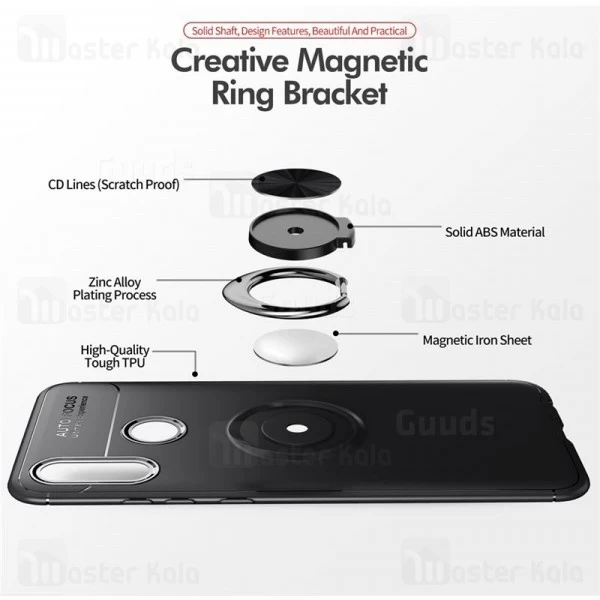 قاب Becation Auto Focus Magnetic Ring Case Huawei Y7 Prime 2019 / Y7 2019