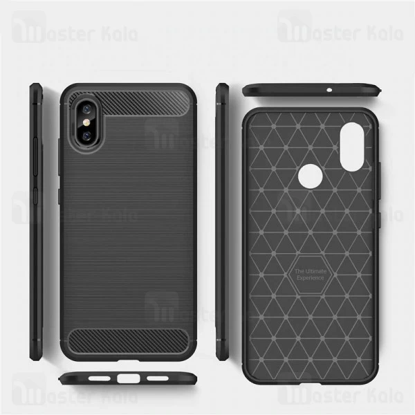 قاب فیبر کربنی Xiaomi Mi 8 SE / Mi8 SE Fiber Carbon Rugged Armor Case