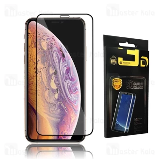 محافظ صفحه شیشه ای تمام صفحه تمام چسب آیفون Apple iPhone X / Xs Mocol Glass