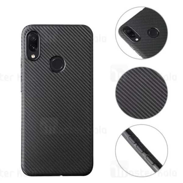قاب فیبر کربنی Xiaomi Redmi Note 7 / Note 7 Pro / Note 7s Haimen Fiber Carbon Texture