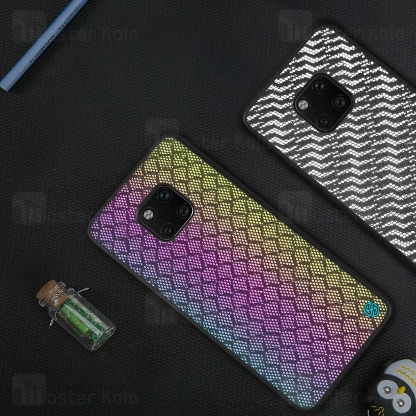 قاب فیبرکربنی شب نما نیلکین هواوی Huawei Mate 20 Pro Nillkin Twinkle cover