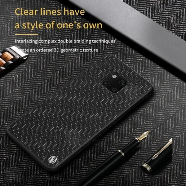 قاب فیبرکربنی شب نما نیلکین هواوی Huawei Mate 20 Pro Nillkin Twinkle cover