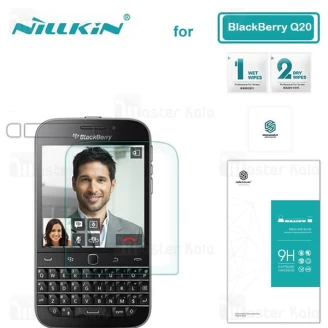 محافظ صفحه نمایش شیشه ای نیلکین بلک بری BlackBerry Q20 Classic Nillkin H Glass