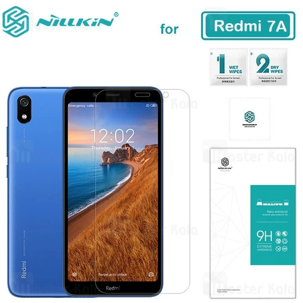 گلس نیلکین Xiaomi Redmi 7A Nillkin H Glass