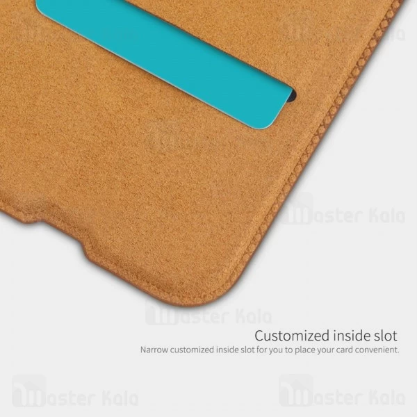 کیف چرمی Huawei Honor View 20 Nillkin Qin Leather Case