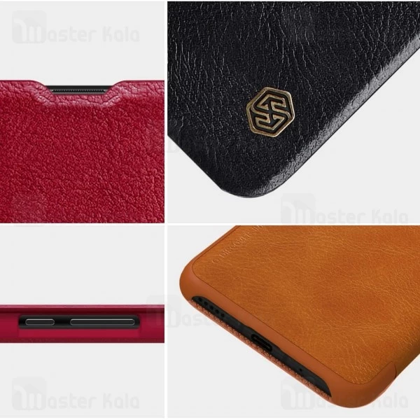 کیف چرمی Huawei Honor View 20 Nillkin Qin Leather Case