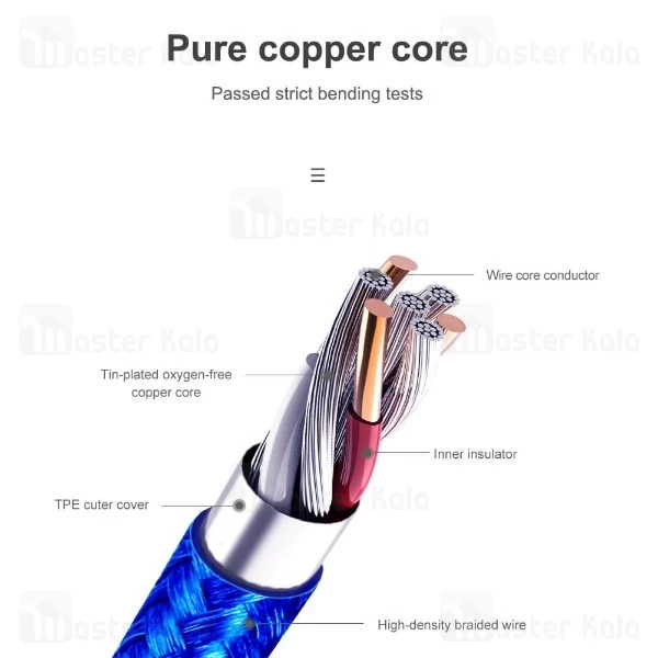 کابل سه سر نیلکین Nillkin Swift 3-in-1 Cable توان 3 آمپر