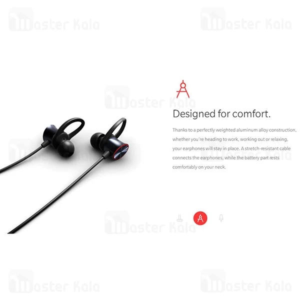 هندزفری بلوتوث مگنتی وان پلاس OnePlus Bullets BT32B - طراحی گردنی