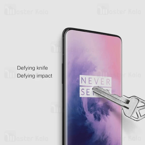 محافظ صفحه شیشه ای تمام صفحه نیلکین شیائومی Oneplus 7 Pro 3D CP+ Max
