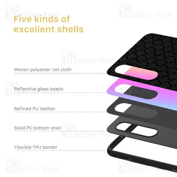 قاب فیبرکربنی شب نما نیلکین شیائومی Xiaomi Mi 9 / Mi 9 Explorer Nillkin Twinkle cover