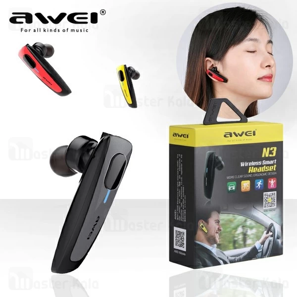هندزفری بلوتوث تک گوش اوی Awei N3 Smart Bluetooth Headset