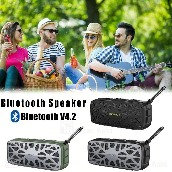 اسپیکر بلوتوث اوی Awei Y330 Portable Bluetooth Speaker رم و فلش خور