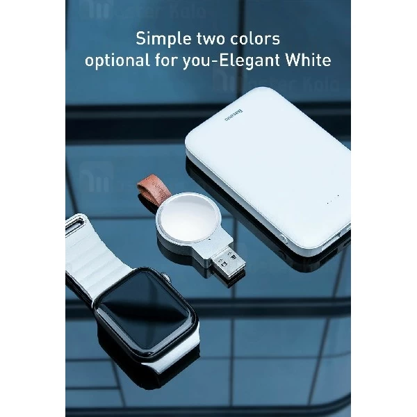 شارژر وایرلس بیسوس Baseus Dotter Wireless Charger For iWatch مناسب Apple Watch