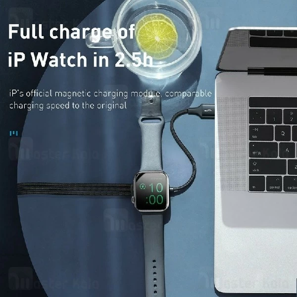 کابل چهار کاره بیسوس Baseus Star Ring 4in1 Wireless Charger مناسب iWatch