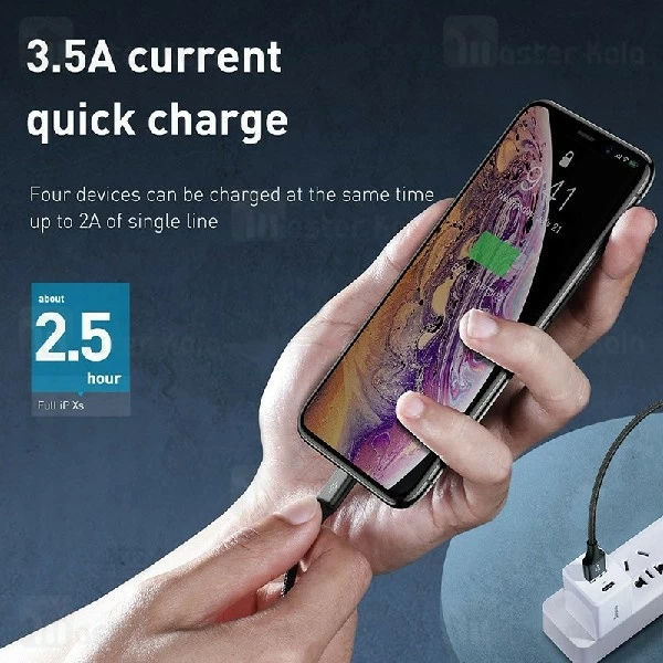 کابل چهار کاره بیسوس Baseus Star Ring 4in1 Wireless Charger مناسب iWatch