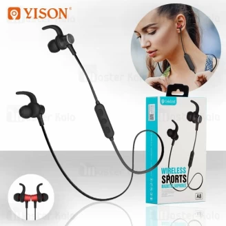 هندزفری بلوتوث وایسون Yison Celebrat A8 Wireless Magnetic Earphone طراحی مگنتی