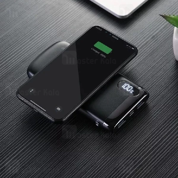 پاوربانک وایرلس 10000 میلی آمپر جویروم Joyroom D-m194 Elegance توان 2.1 آمپر