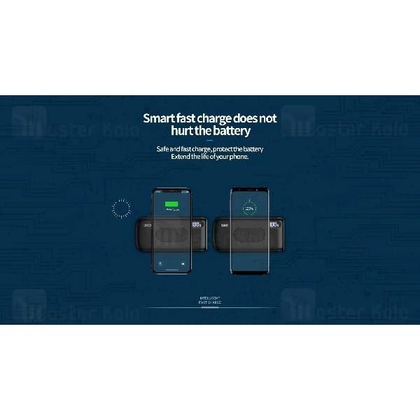 پاوربانک وایرلس 10000 میلی آمپر جویروم Joyroom D-m194 Elegance توان 2.1 آمپر