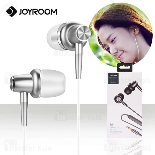 هندزفری سیمی جویروم Joyroom JR-E203 Metallic Music Earphone