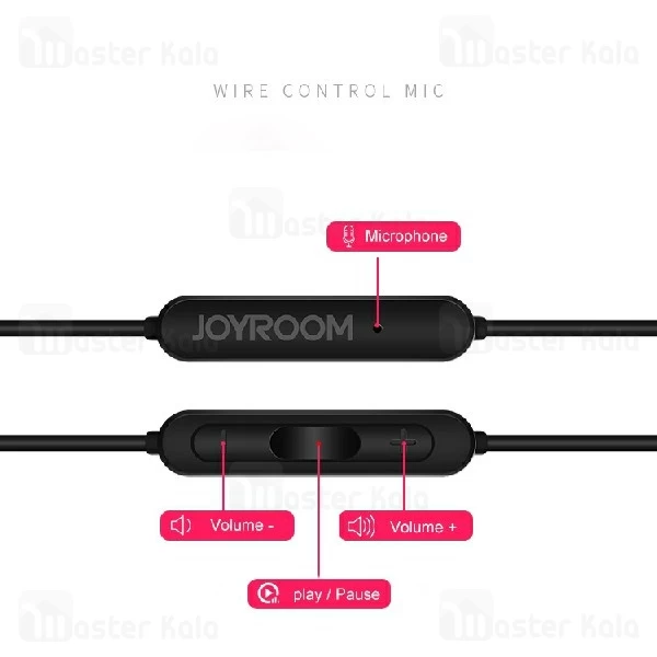 هندزفری سیمی جویروم Joyroom JR-E203 Metallic Music Earphone