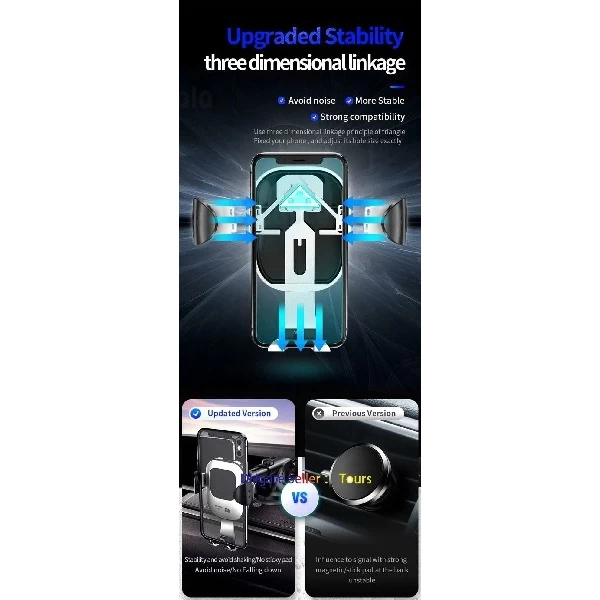 پایه نگهدارنده و هولدر جویروم Joyroom JR-ZS189 Car Holder مناسب گوشی 4 تا 6.5 اینچ