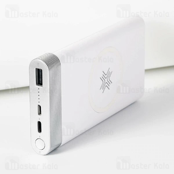 پاوربانک وایرلس 10000 میلی آمپر راک Rock RMP0385 Wireless توان 2.4 آمپر