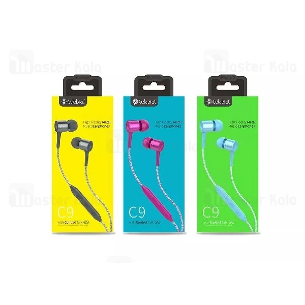 هندزفری سیمی وایسون Yison Celebrat C9 Metal Handsfree