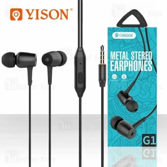 هندزفری سیمی وایسون Yison Celebrat G1 Metal Stereo Handsfree