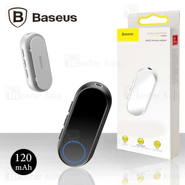 گیرنده صوتی بلوتوثی بیسوس Baseus BA02 Audio Converter Wireless Adapter NGBA02-02