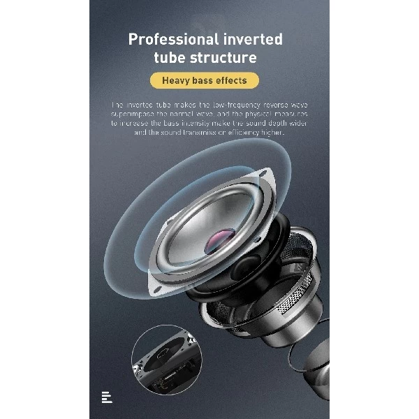 اسپیکر بلوتوث بیسوس Baseus Encok E08 Bluetooth Speaker NGE08-01 رم خور