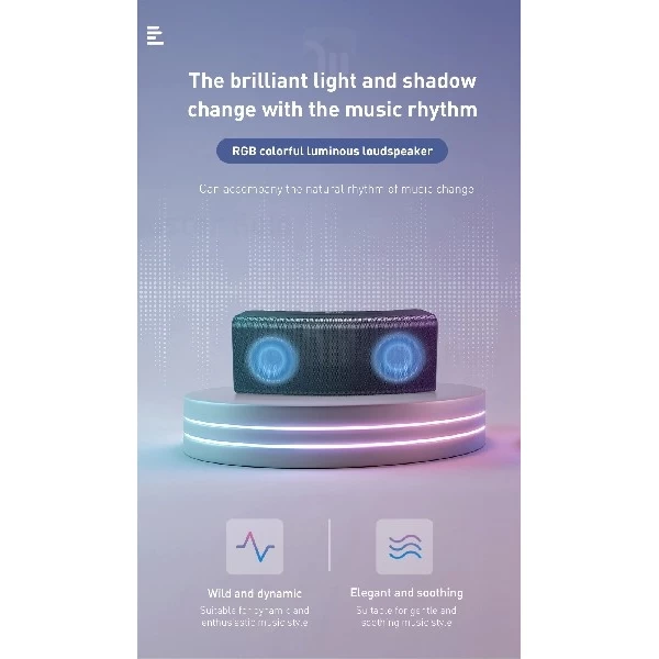 اسپیکر بلوتوث بیسوس Baseus Encok E08 Bluetooth Speaker NGE08-01 رم خور