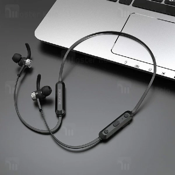 هندزفری بلوتوث بروفون Borofone BE24 Wireless Magnetic Earphone طراحی مگنتی