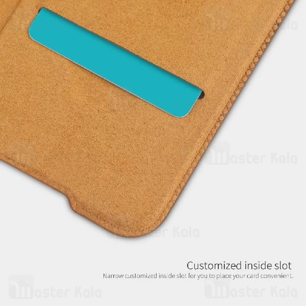 کیف چرمی نیلکین شیائومی Xiaomi Mi A3 / CC9e Nillkin Qin Leather Case