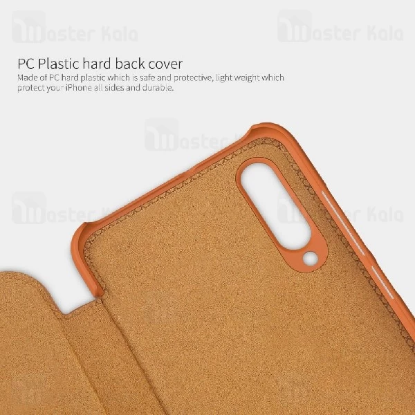 کیف چرمی نیلکین شیائومی Xiaomi Mi A3 / CC9e Nillkin Qin Leather Case