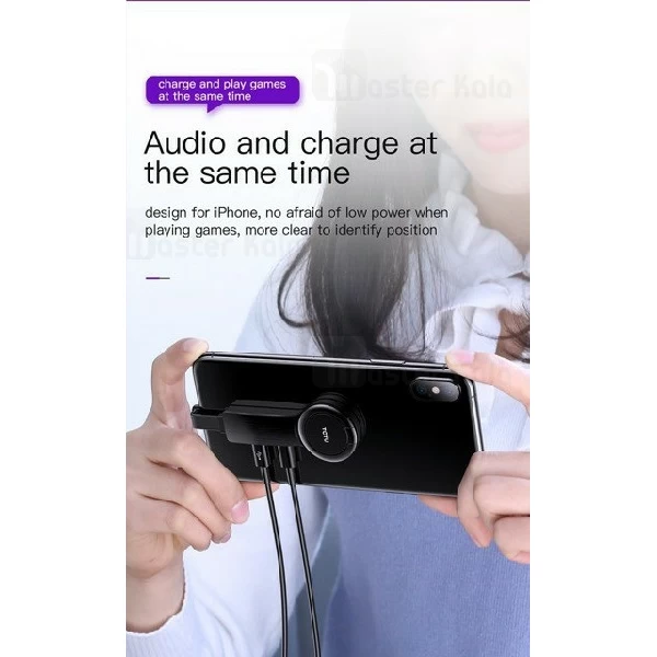 کابل لایتنینگ 4 کاره توتو TOTU EAUC-017 Battle Lightning Cable با قابلیت استند