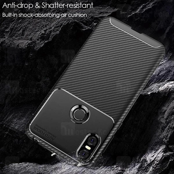 قاب فیبر کربنی Motorola Moto One / P30 Play AutoFocus Beetle Case