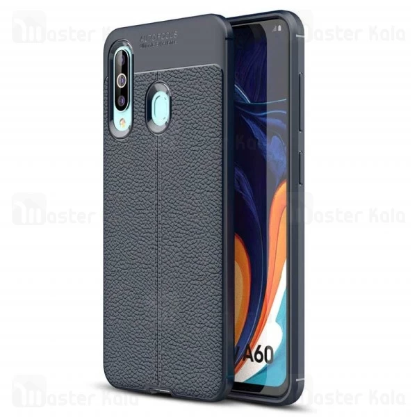 قاب طرح چرم Samsung Galaxy A60 Auto Focus Jelly Case
