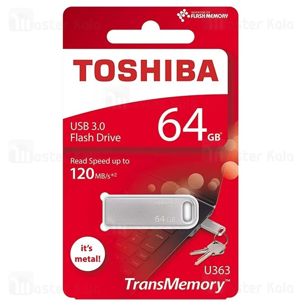 فلش مموری Toshiba U363 USB 3.0 64GB Flash Drive