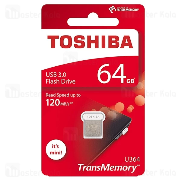 فلش مموری Toshiba U364 USB 3.0 64GB Flash Drive