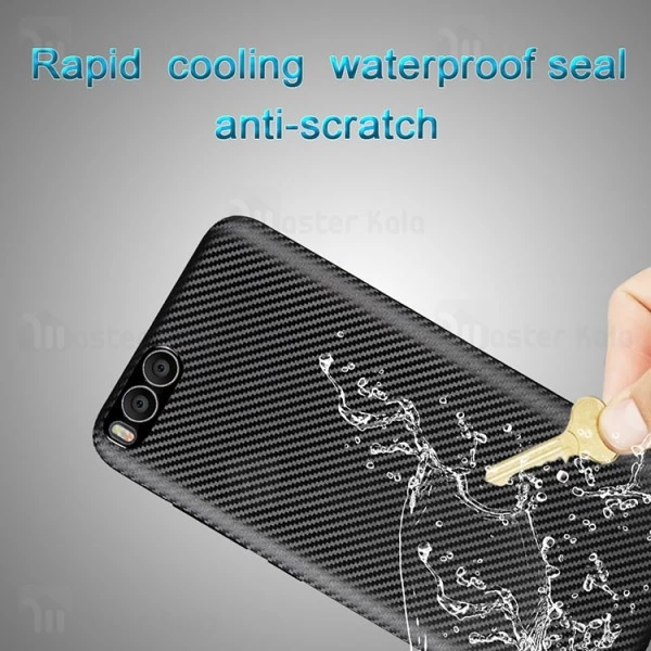 قاب فیبر کربنی Xiaomi Mi 6 Haimen Fiber Carbon Texture
