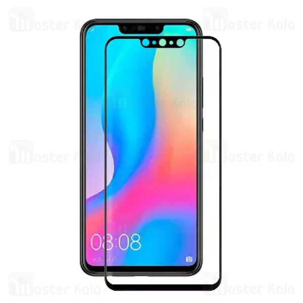 محافظ صفحه شیشه ای تمام صفحه تمام چسب آینه ای هواوی Huawei Mate 20 Lite Mocol 6D