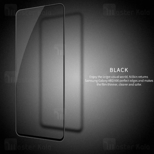 محافظ صفحه شیشه ای تمام صفحه تمام چسب سامسونگ Samsung Galaxy A90 / A80 Nillkin CP+ Pro