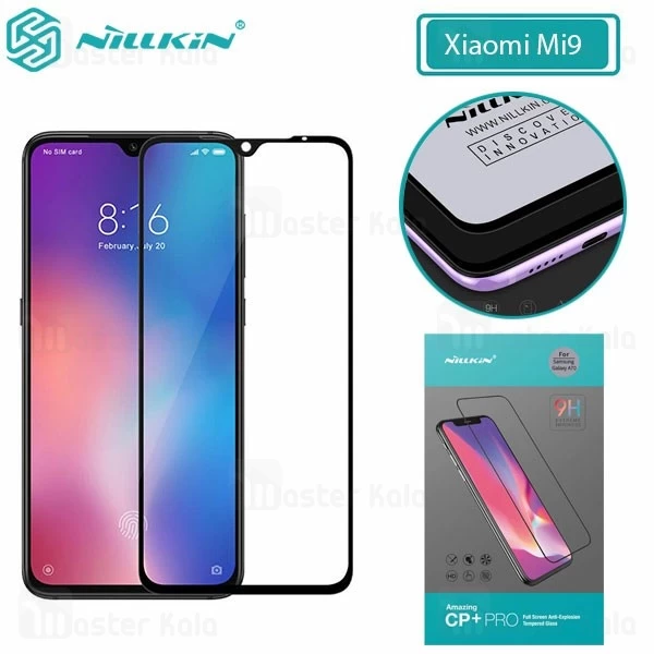 محافظ صفحه شیشه ای تمام صفحه تمام چسب شیائومی Xiaomi Mi 9 / Mi9 Explorer Nillkin CP+ Pro