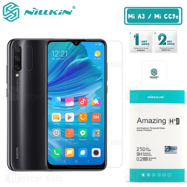 محافظ صفحه شیشه ای نیلکین شیائومی Xiaomi Mi A3 / Mi CC9e Nillkin H+ Pro