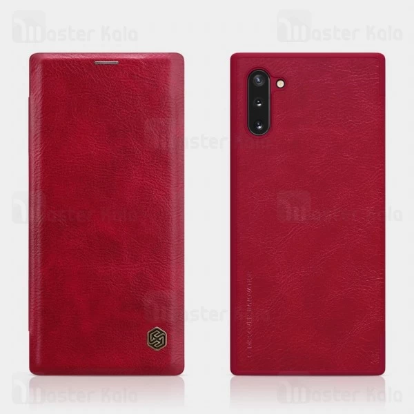 کیف چرمی نیلکین سامسونگ Samsung Galaxy Note 10 Nillkin Qin Leather Case