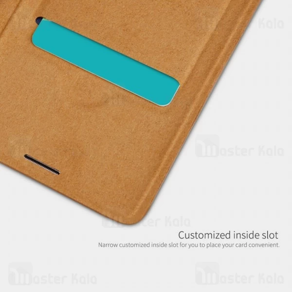 کیف چرمی نیلکین سامسونگ Samsung Galaxy Note 10 Nillkin Qin Leather Case