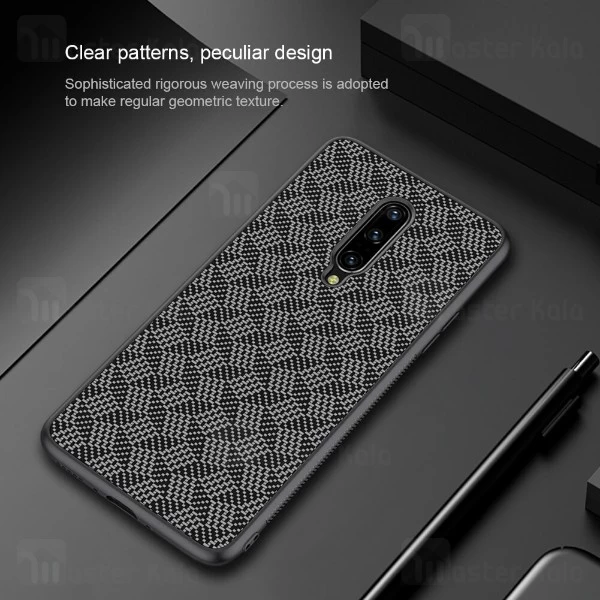 قاب فیبر کربنی نیلکین وان پلاس OnePlus 7 Pro Nillkin Synthetic Fiber Plaid