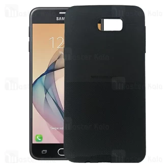 قاب ژله ای طرح چرم سامسونگ Samsung Galaxy J5 Prime AutoFocus Square Pattern