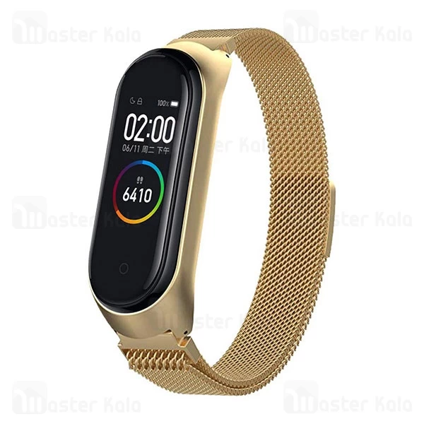 بند فلزی دستبند سلامتی شیائومی Xiaomi Mi Band 4 / 3 Milanese Strap