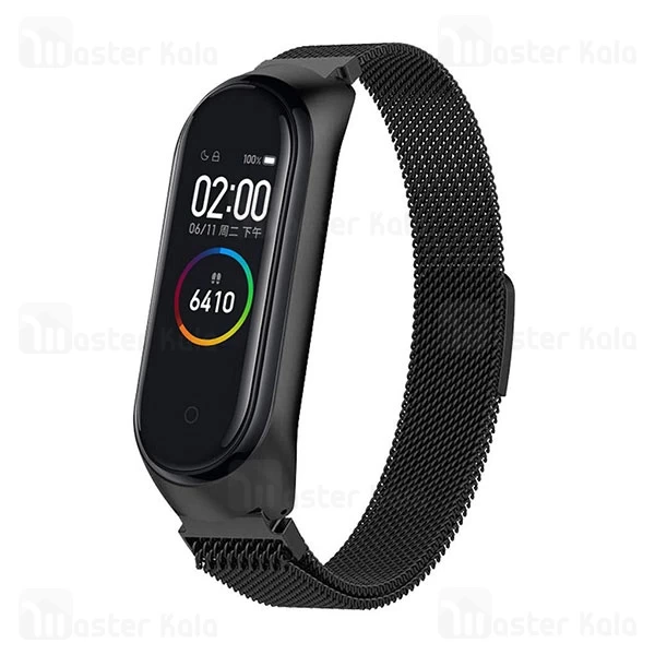 بند فلزی دستبند سلامتی شیائومی Xiaomi Mi Band 4 / 3 Milanese Strap